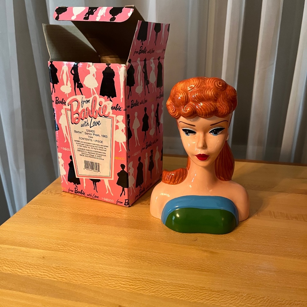 Vintage Barbie Vase